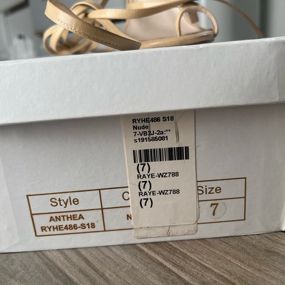 Raye Anthea Heels in Nude size 7 - Picture 2 of 5